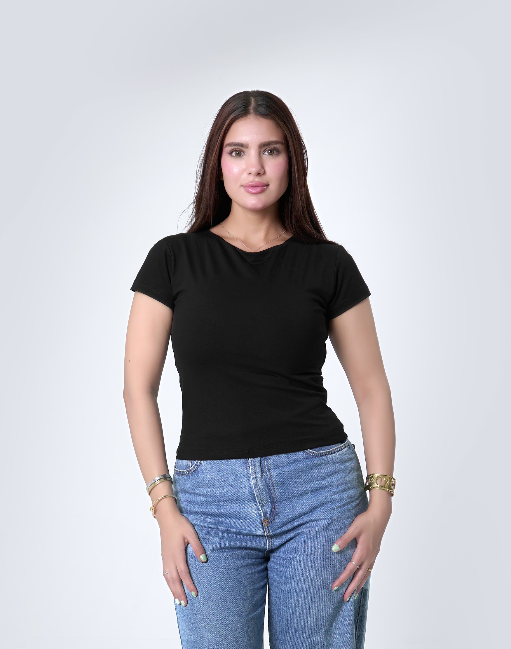 COTTON ROUND NECK SHORT SLEEVE