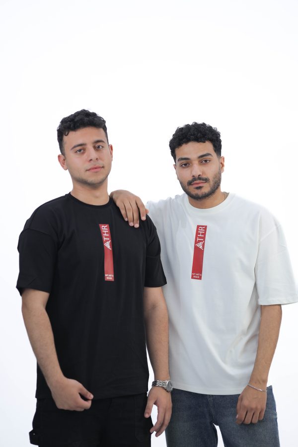 ⁦BLACK T-SHIRT ATHR⁩ - الصورة ⁦4⁩