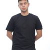 ⁦BLACK BASIC T-SHIRT⁩ - الصورة ⁦3⁩
