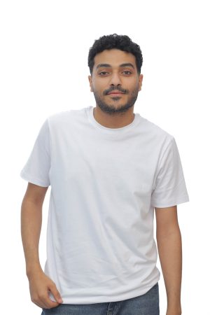WHITE BASIC T-SHIRT