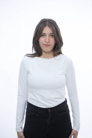 ROUND NECK LONG SLEEVE ( OFF WHITE )