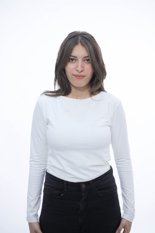 ROUND NECK LONG SLEEVE ( OFF WHITE )